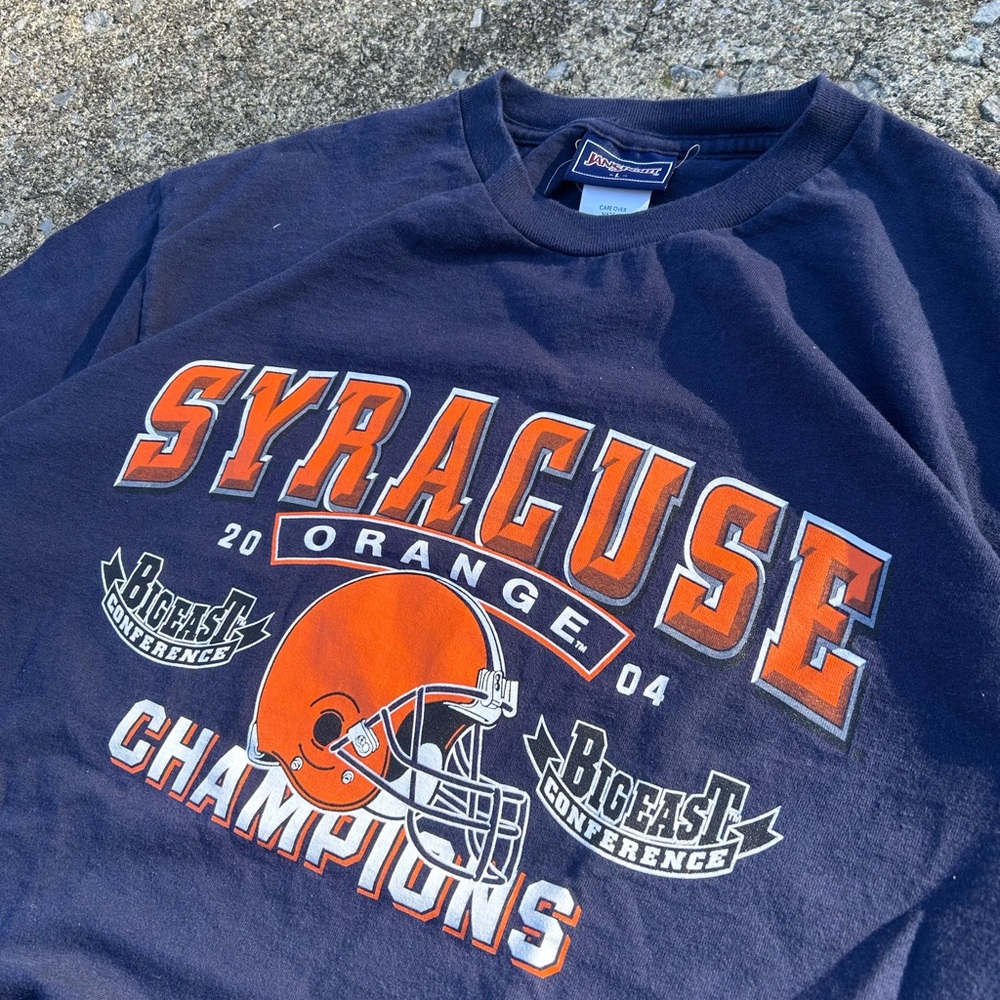 Vintage Syracuse big east conference shirt